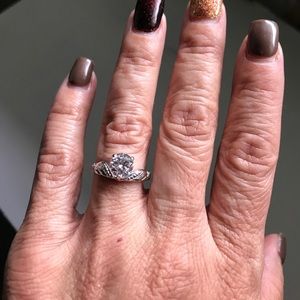 Silver CZ ring