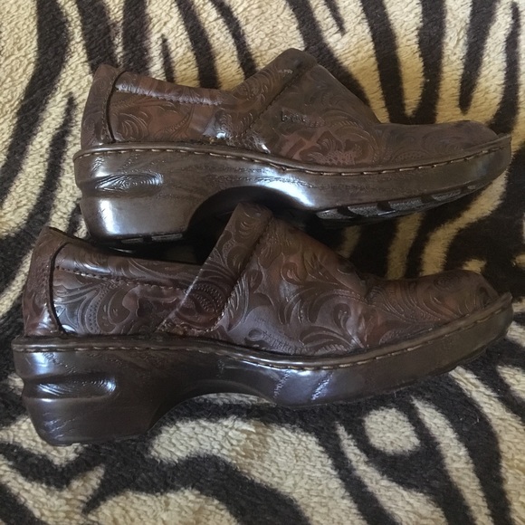 ✌ BOC Born Peggy Clogs Tooled Leather - Picture 3 of 8