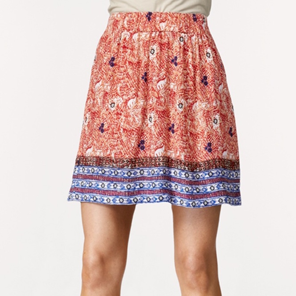 CAbi Boho Elephant Skirt