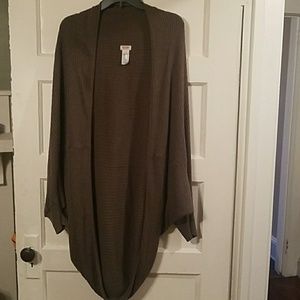 Dark Green Mossimo Cardigan