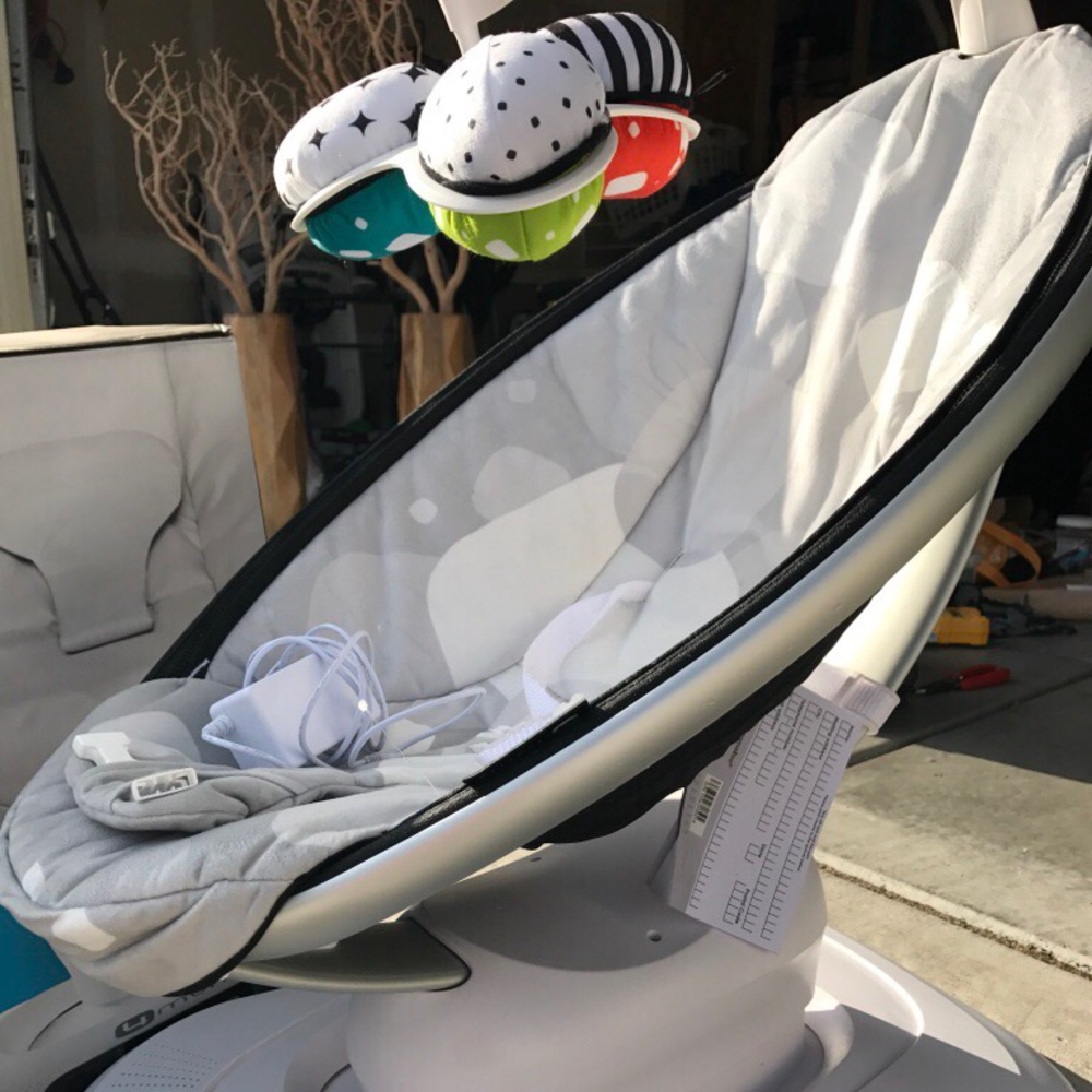 The 4moms mamaRoo infant seat
