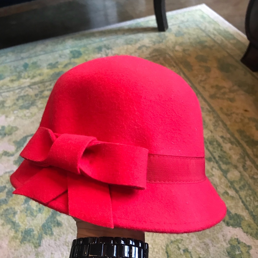 Red Bucket Hat