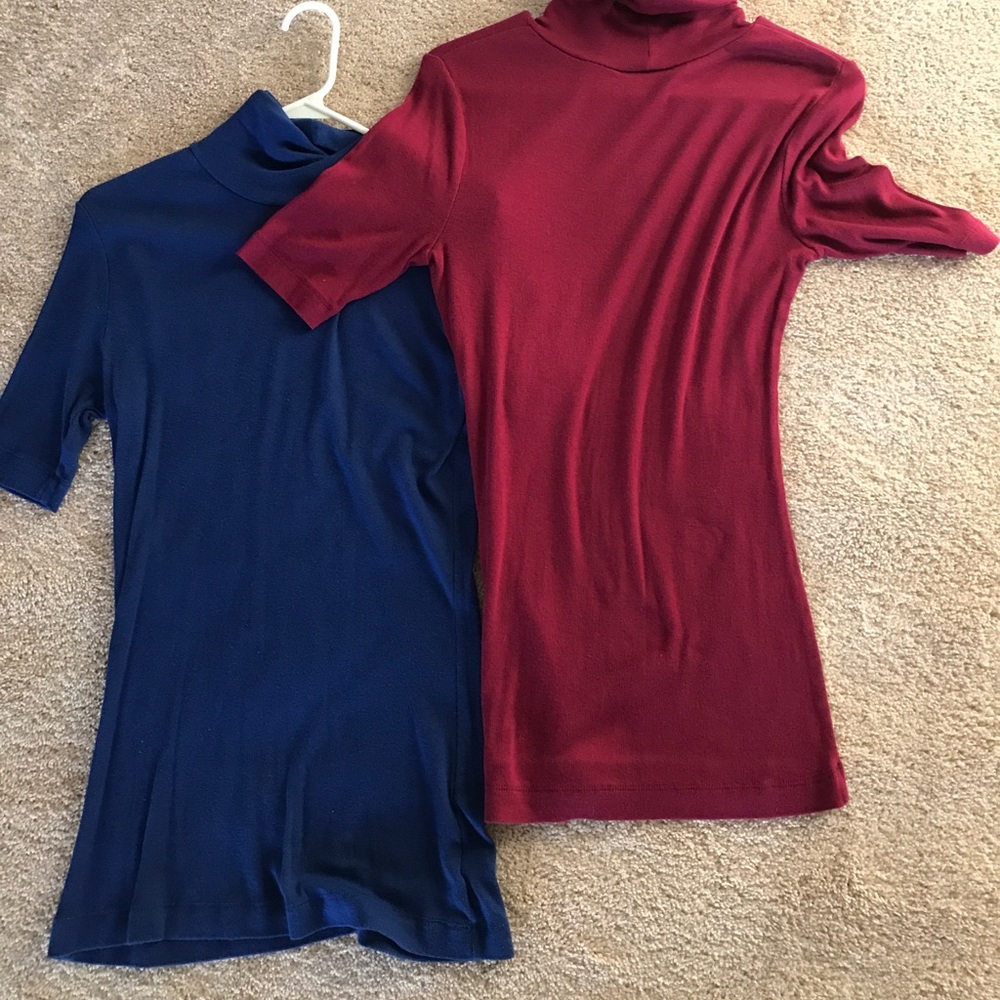 Layering mock turtleneck