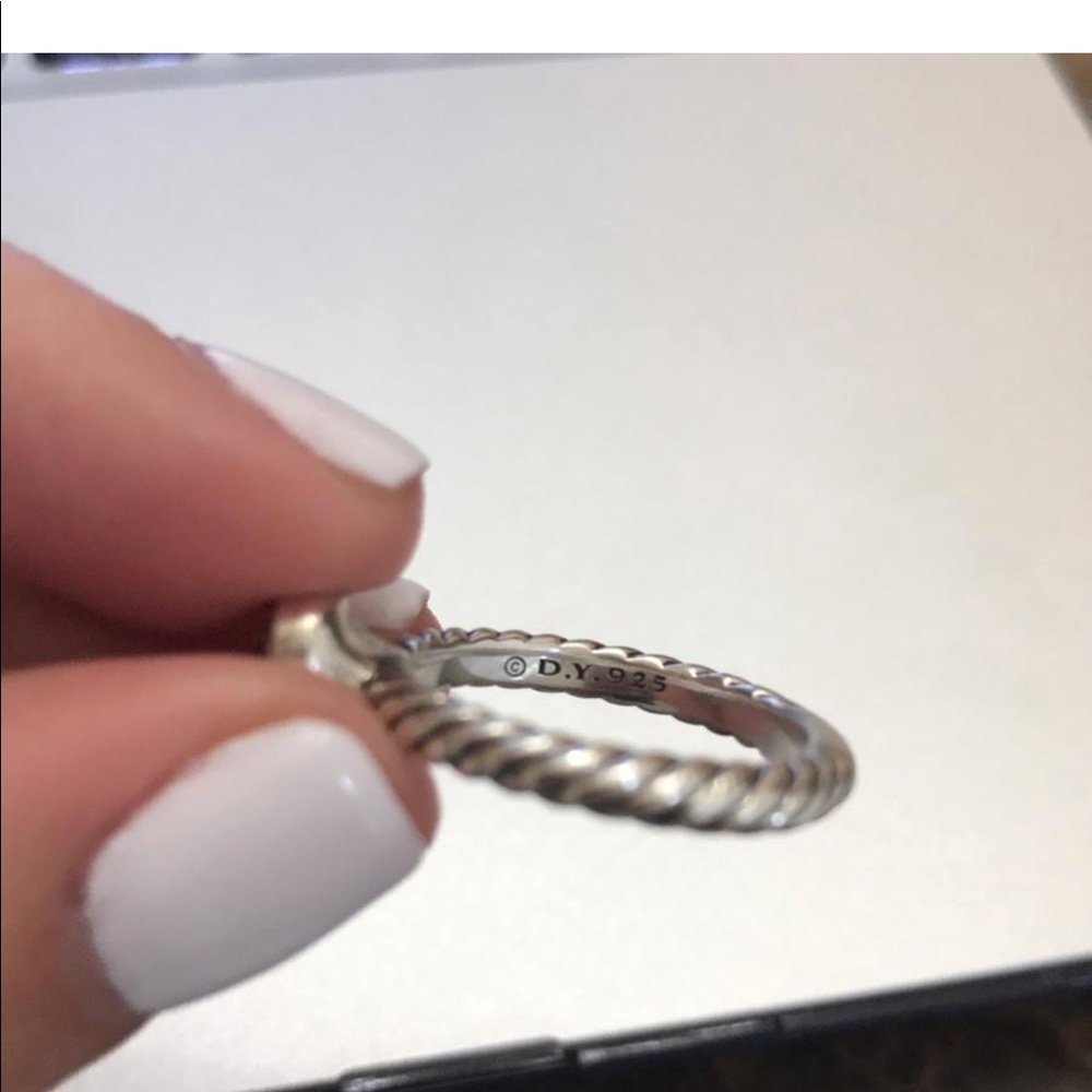 David Yurman Pave Diamond Ring