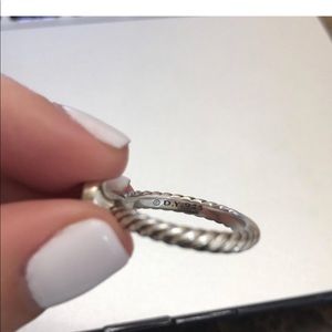 David Yurman Pave Diamond Ring