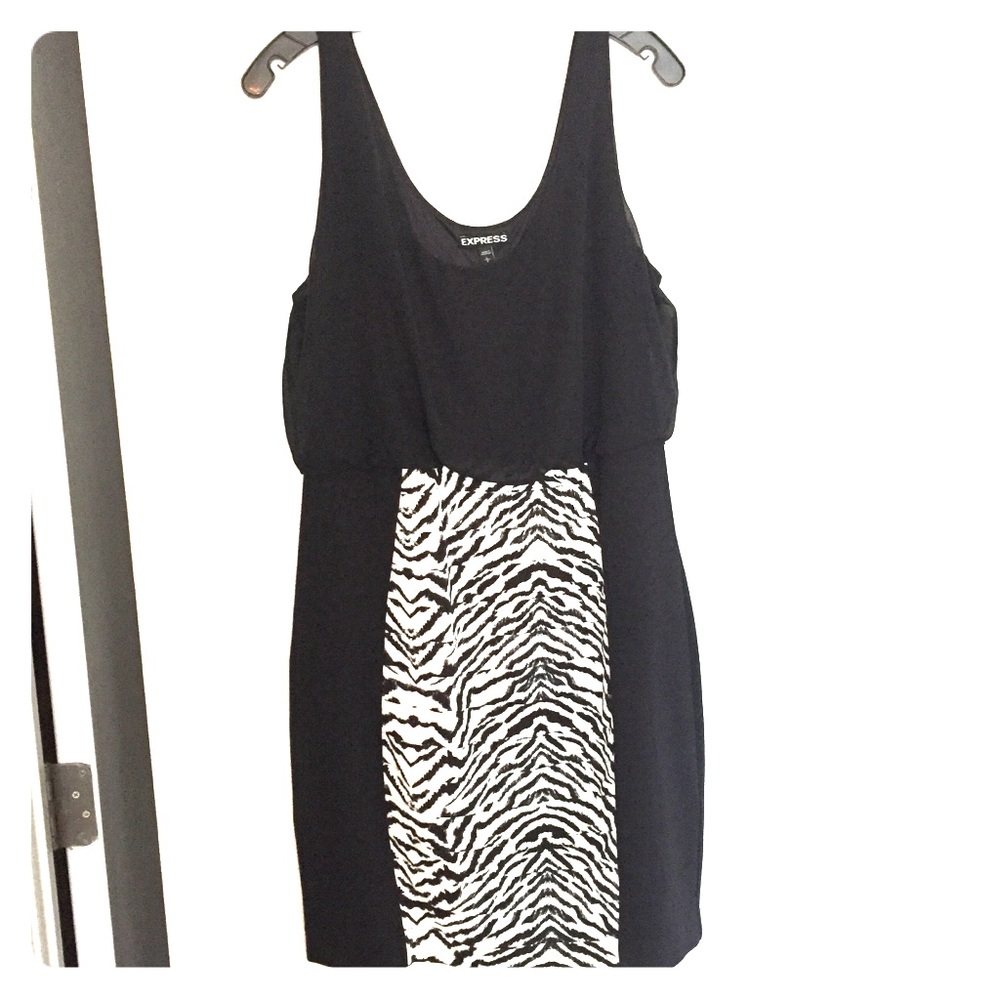 Express Chiffon/Bandage Dress