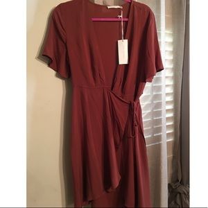 Lush Wrap Dress