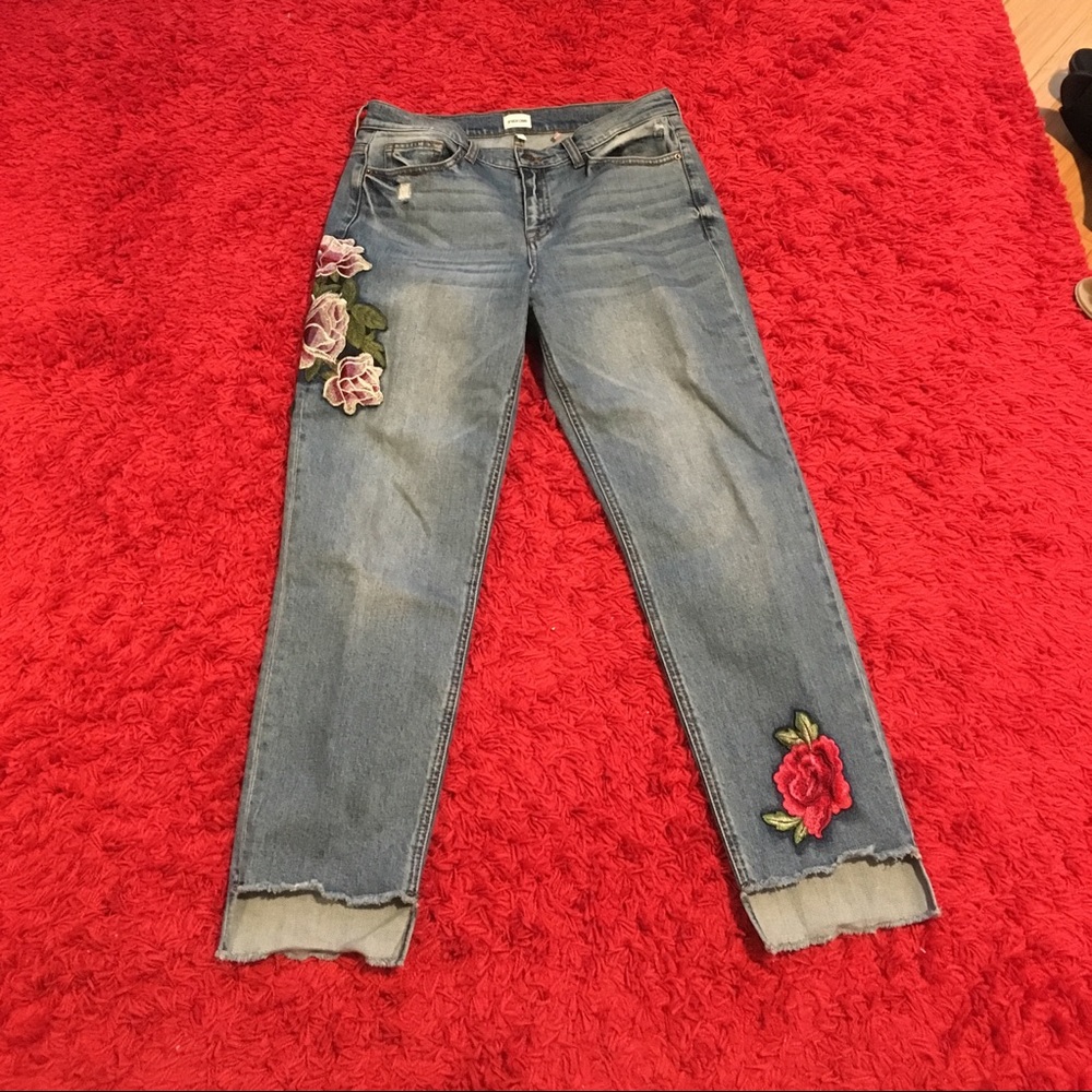 Trendy Embroidered Jeans, Jr. 9