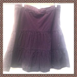 ANTHRO Fun corduroy skirt