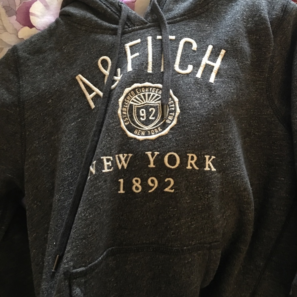 NEW A&F navy blue hoodie