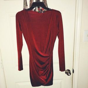 Mini Red Dress
