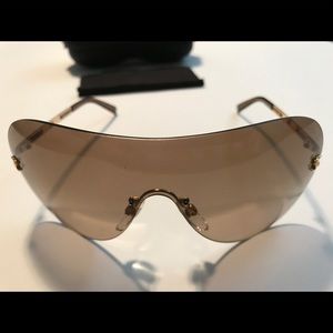 Chanel 4118 Aviator Shield Sunglasses