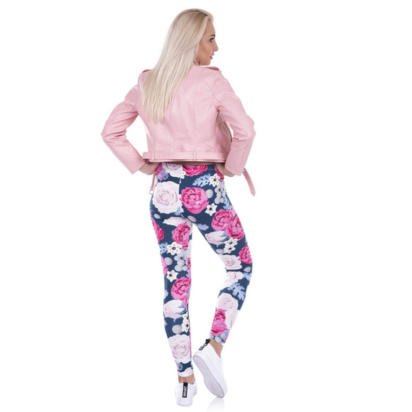 SALE Rose Flower Leggings - Picture 6 of 7