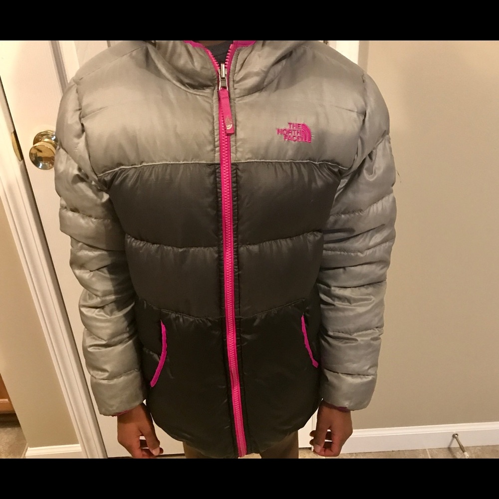 Girls reversible Northface jacket.