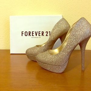 Forever21 sparkly heels