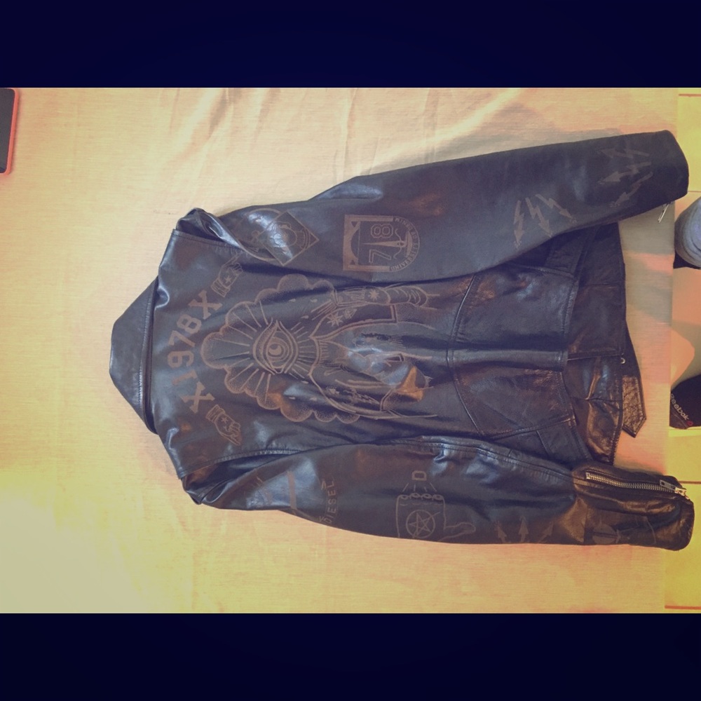 Diesel leather jacket