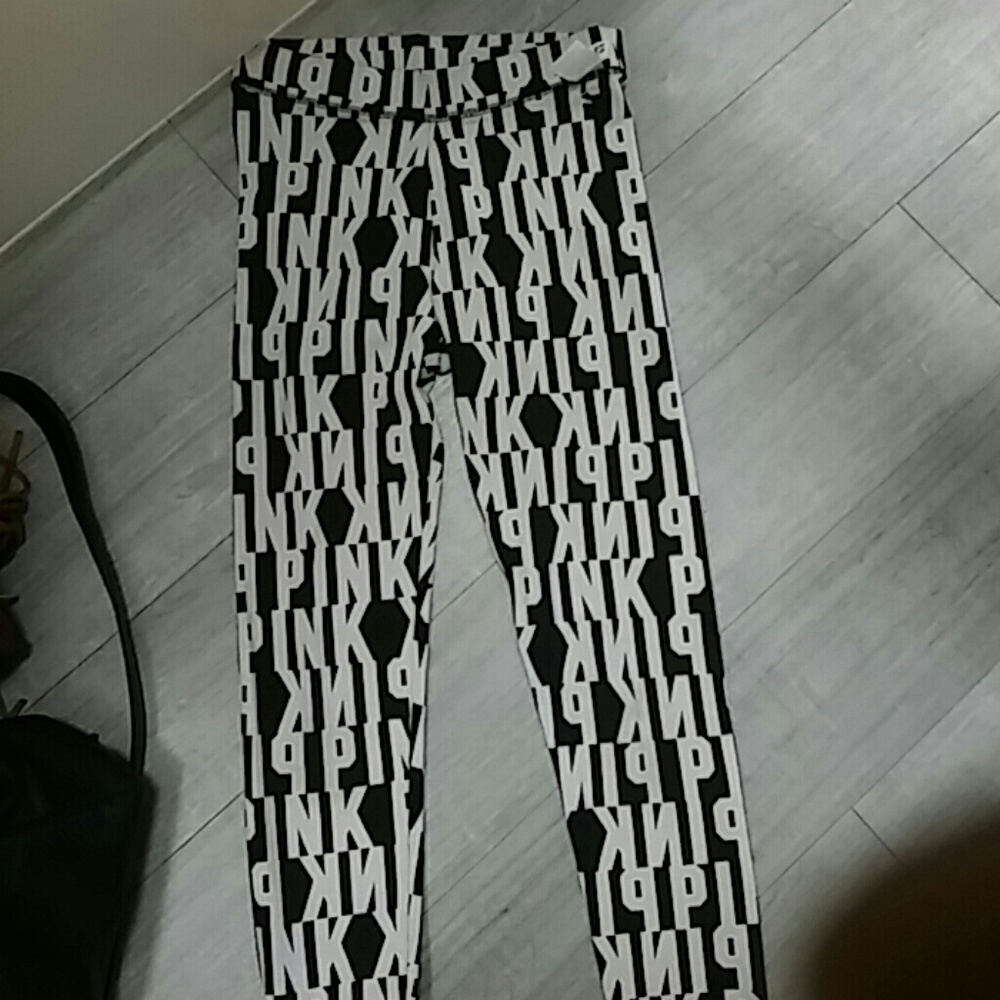 Pink Victoria's Secret leggings