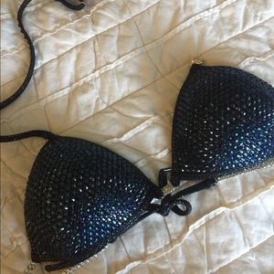 Custom made Muscle Dazzle competition bikini