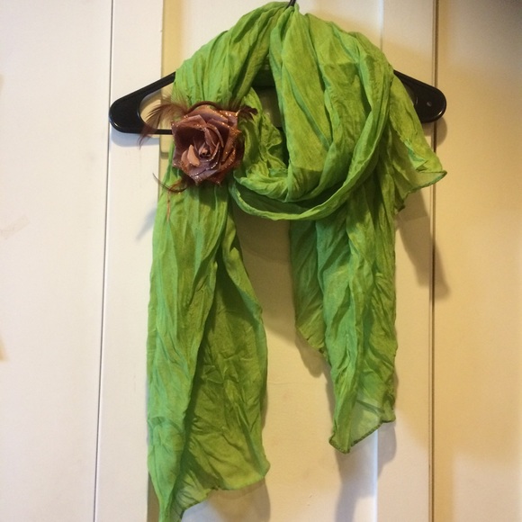 🌸 New green turban headwrap scarf multipurpose - Picture 2 of 8