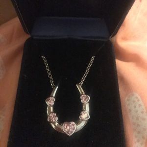 Montana Silversmiths horseshoe necklace.