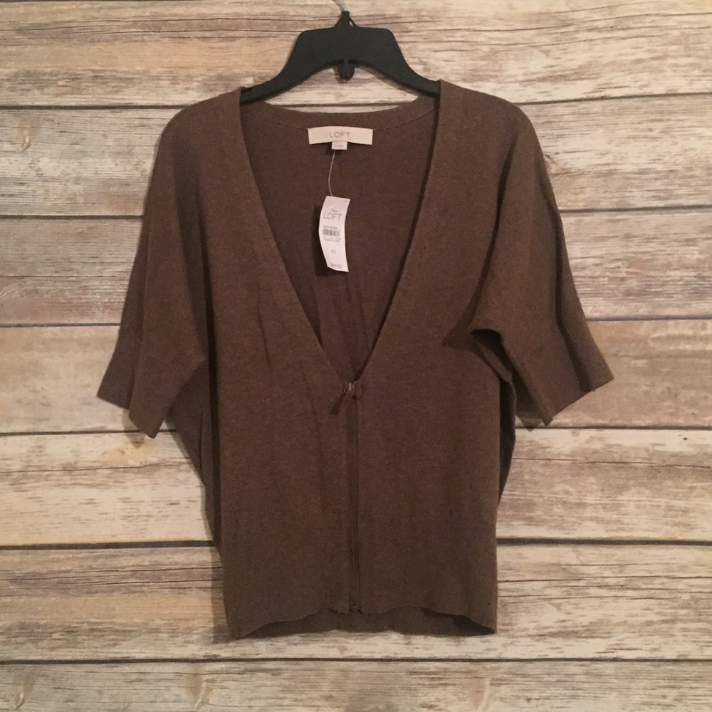Loft Brown Sweater Vest