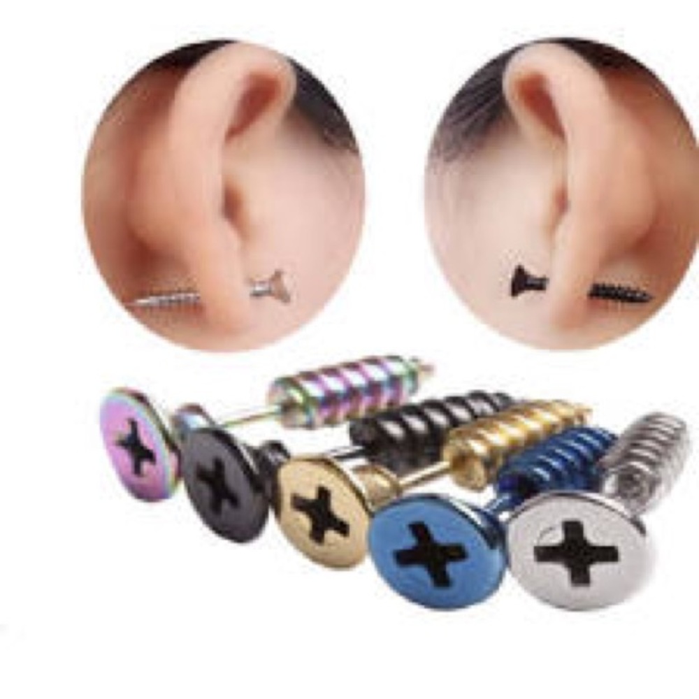 STAINLESS STEEL SCREW EARNING SUPER COOL LOOKIG