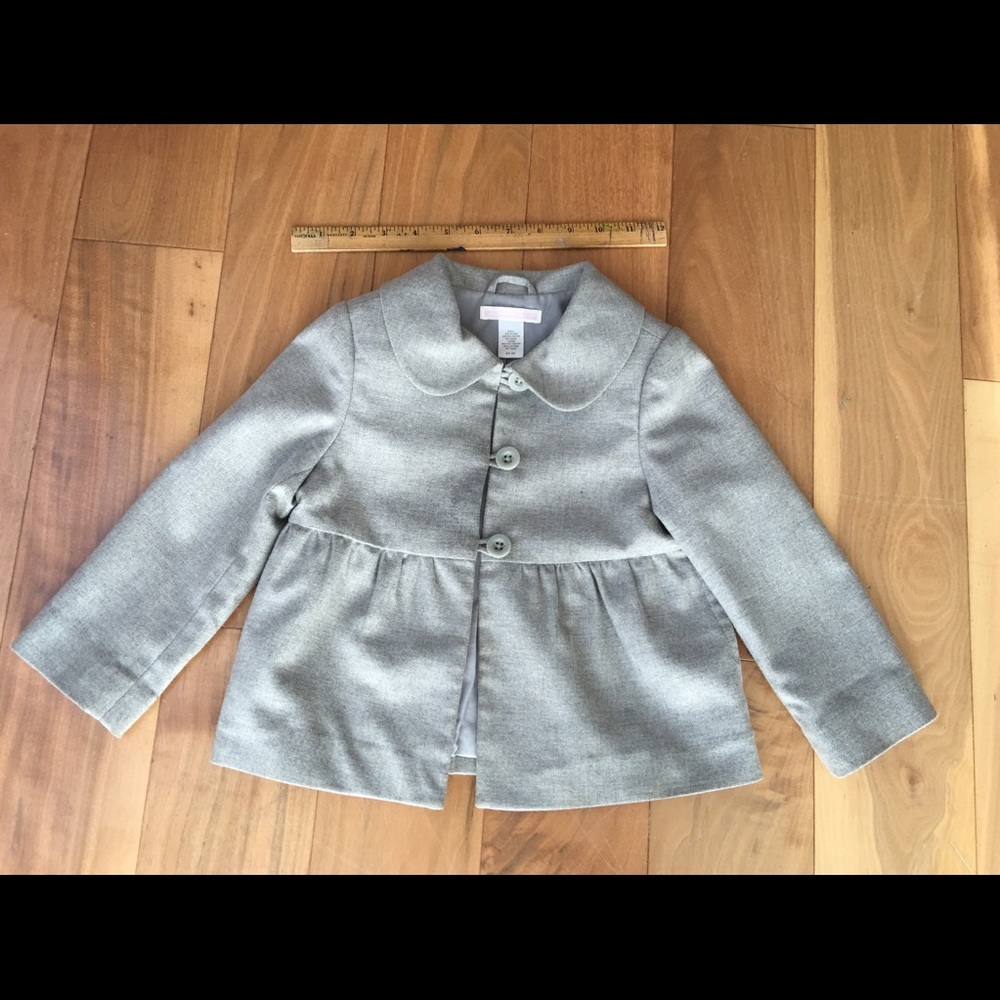 Girls’ Janie and Jack gray blazer