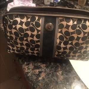 Coach make-up bag