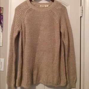 Tan sweater