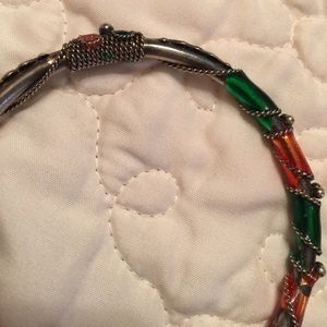 Christmas Bangle Bracelet