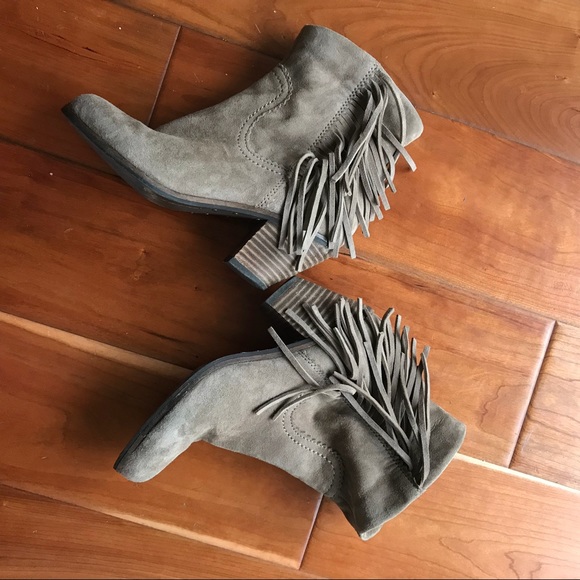 🚫SOLD🚫Sam Edelman beige fringe boot woman - Picture 5 of 8