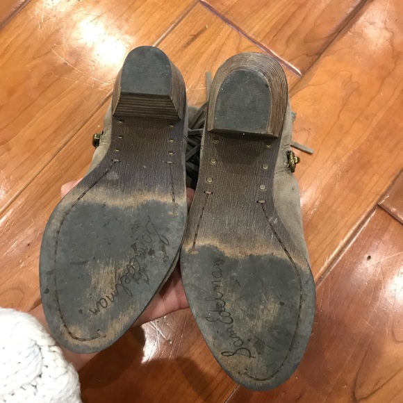 🚫SOLD🚫Sam Edelman beige fringe boot woman - Picture 6 of 8