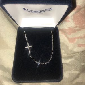 Montana Silversmiths cross necklace.