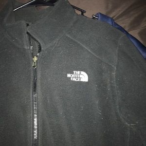 Men's large north face fleece  black
