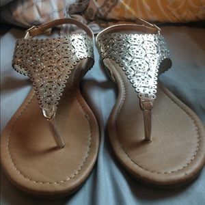 Bedazzled sandals