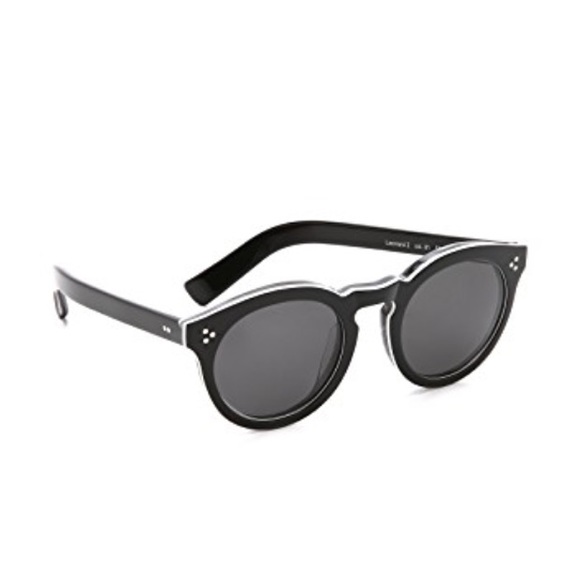 Illesteva Leonard Tuxedo/Black Sunglasses - Picture 4 of 8