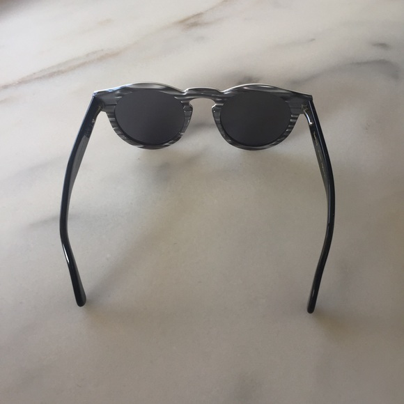 Illesteva Leonard Tuxedo/Black Sunglasses - Picture 5 of 8