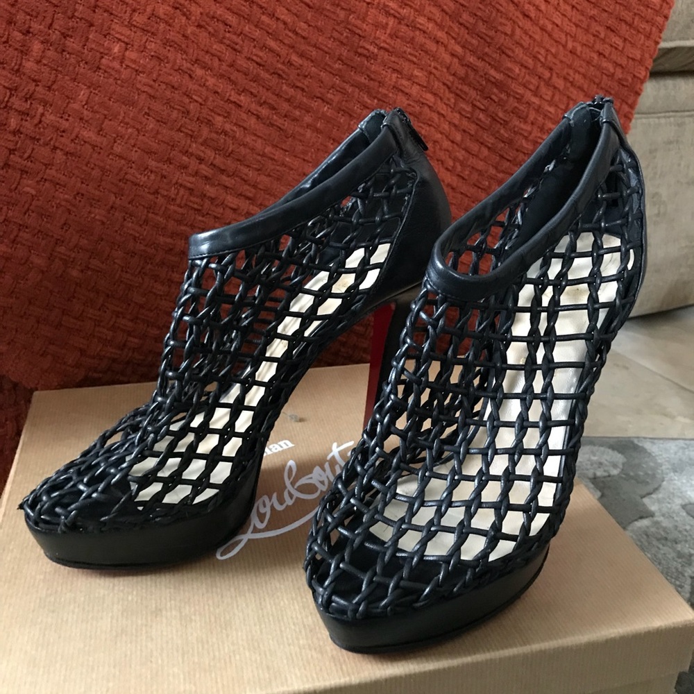 Louboutin cage booties SZ 41