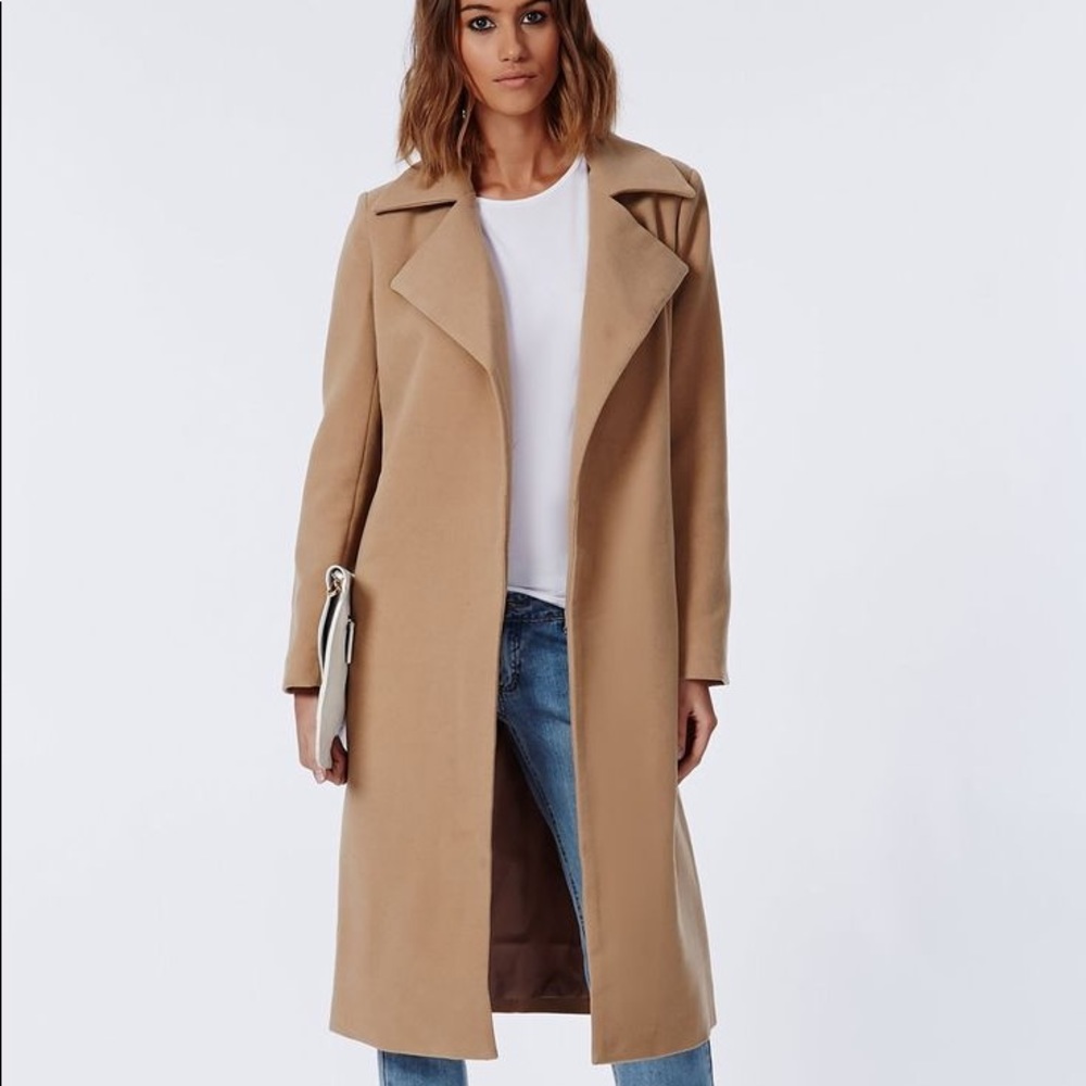 Misguided tan fall trench