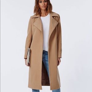Misguided tan fall trench