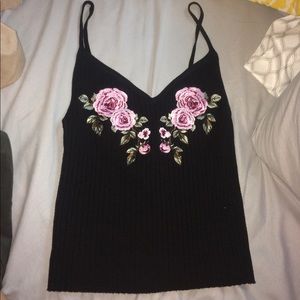 Rose tank top