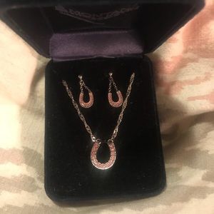 Montana Silversmiths necklace and earring set.