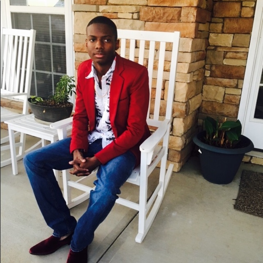 Burgundy Blazer