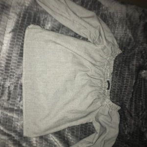 Brandy Melville off the shoulder long sleeve