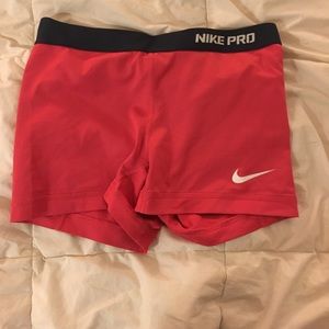 Nike spandex shorts