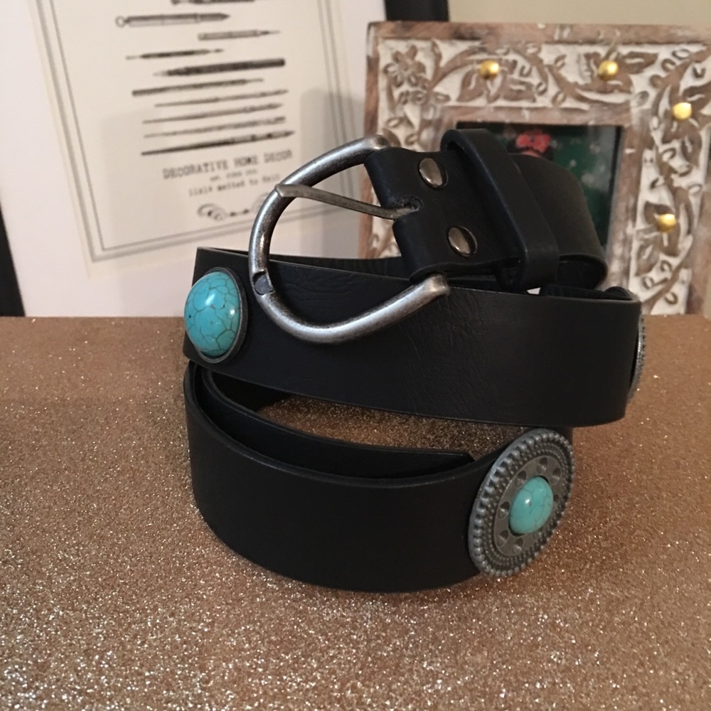 Black and Turquoise belt