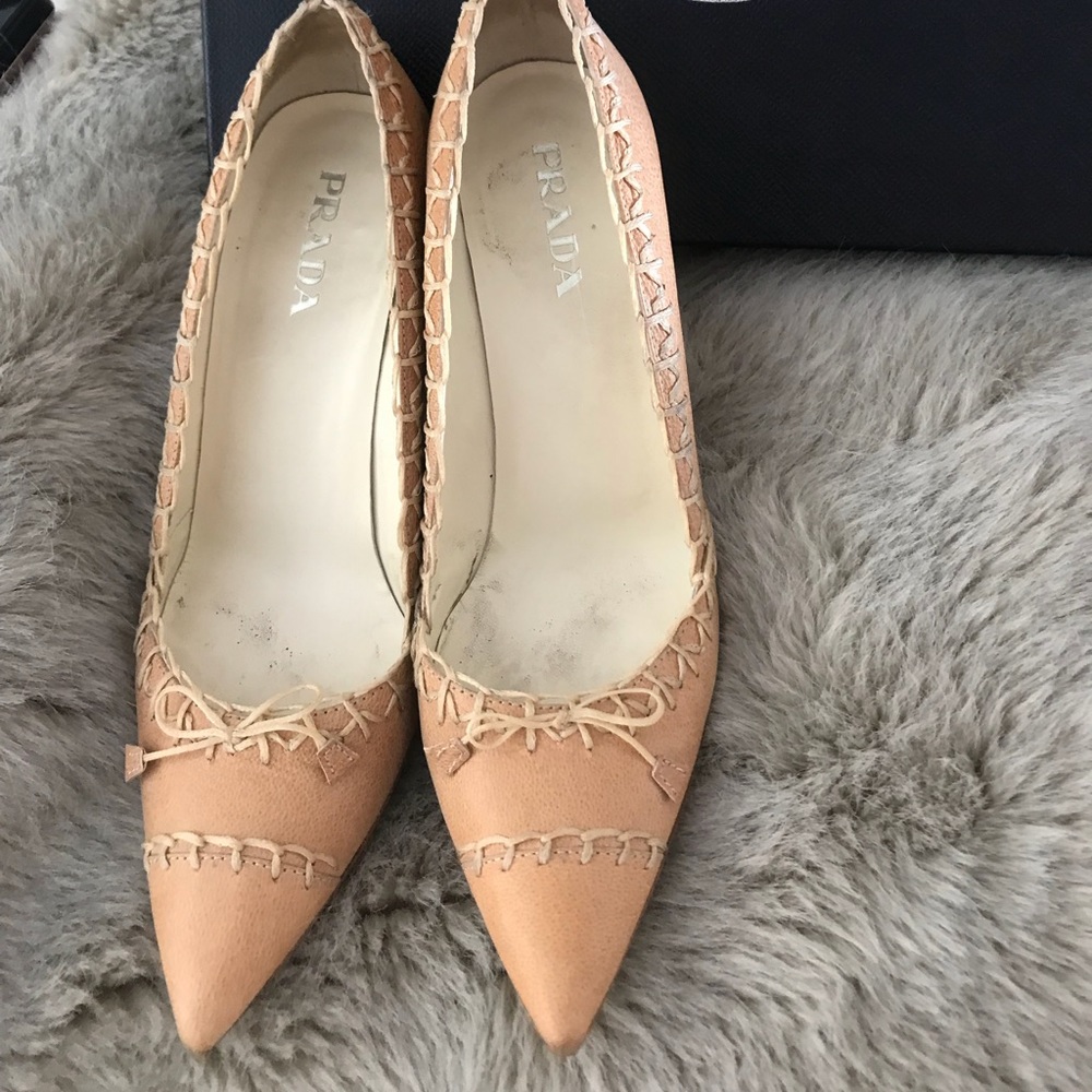 Prada Nude Pumps