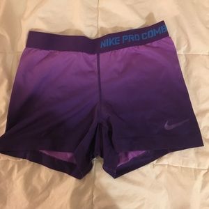 Nike spandex shorts