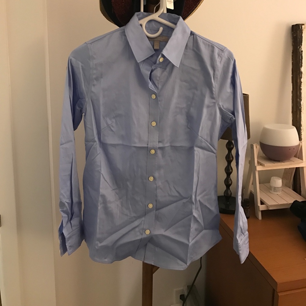 Banana Republic Blue Button Down