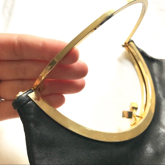 Jane August black leather purse - Picture 5 of 5